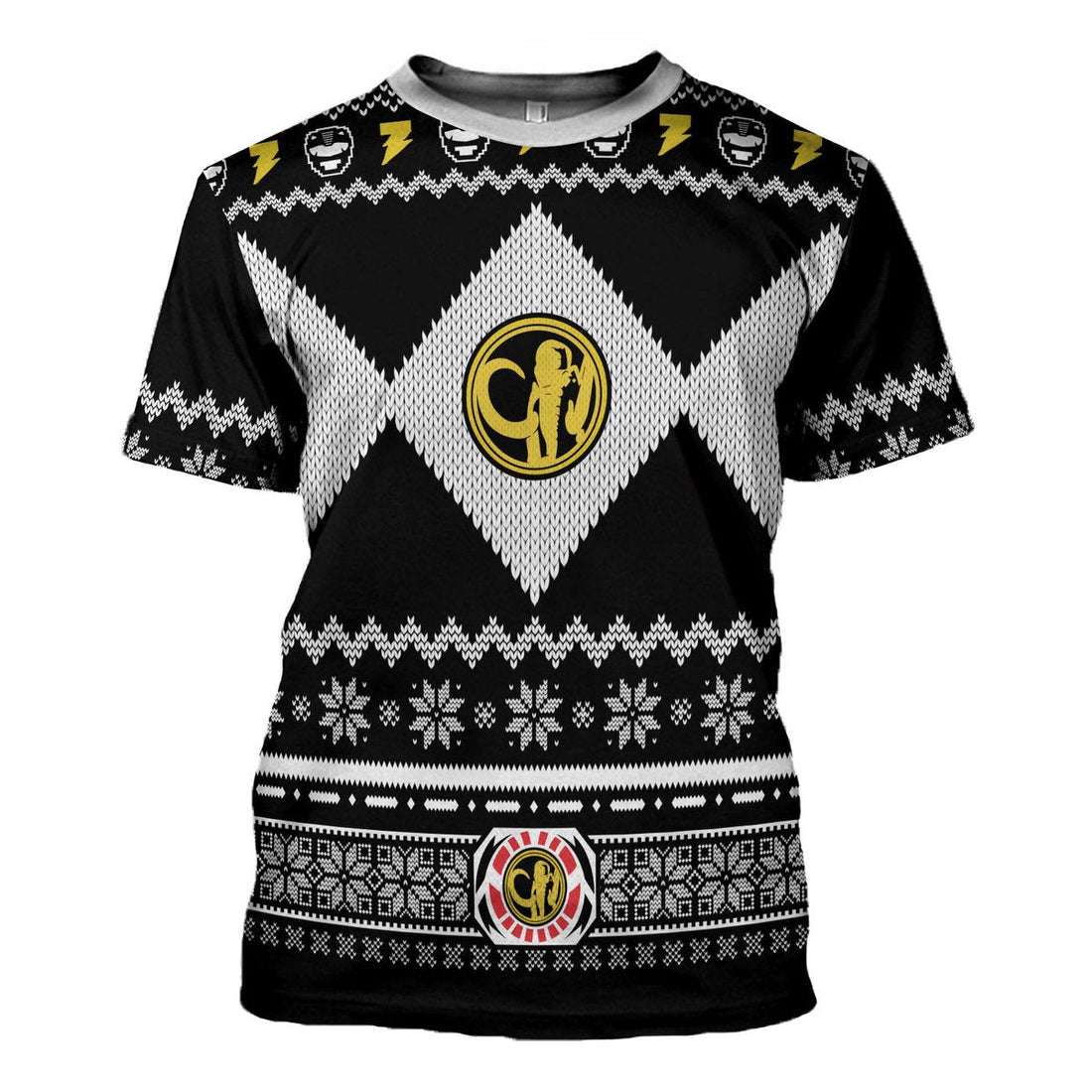 YMskinss Black Power Rangers T-Shirt