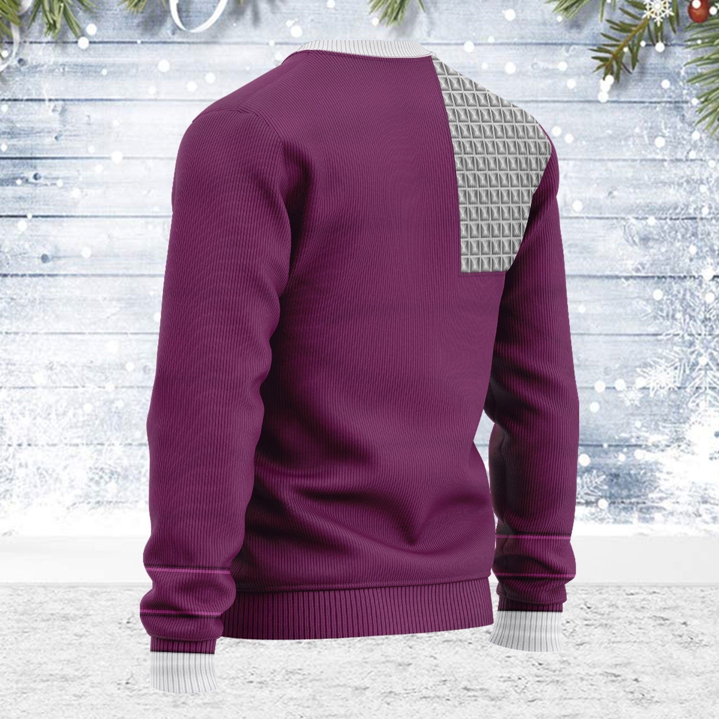 Prince Purple Rain Christmas Wool Sweater