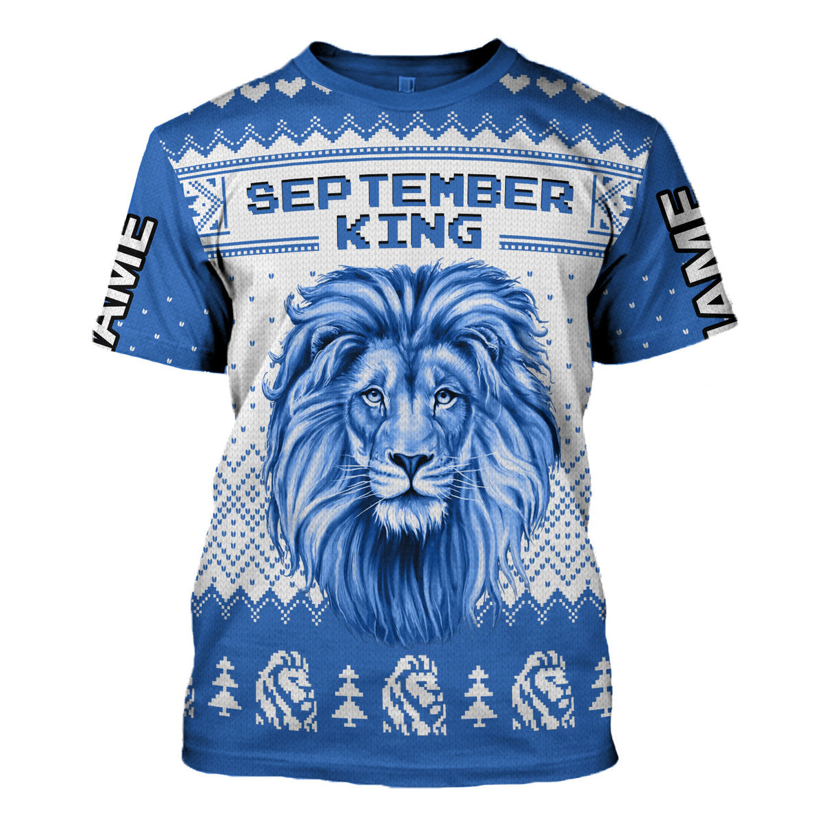 YMskins Personalized T-shirt September Guy All Over Printed