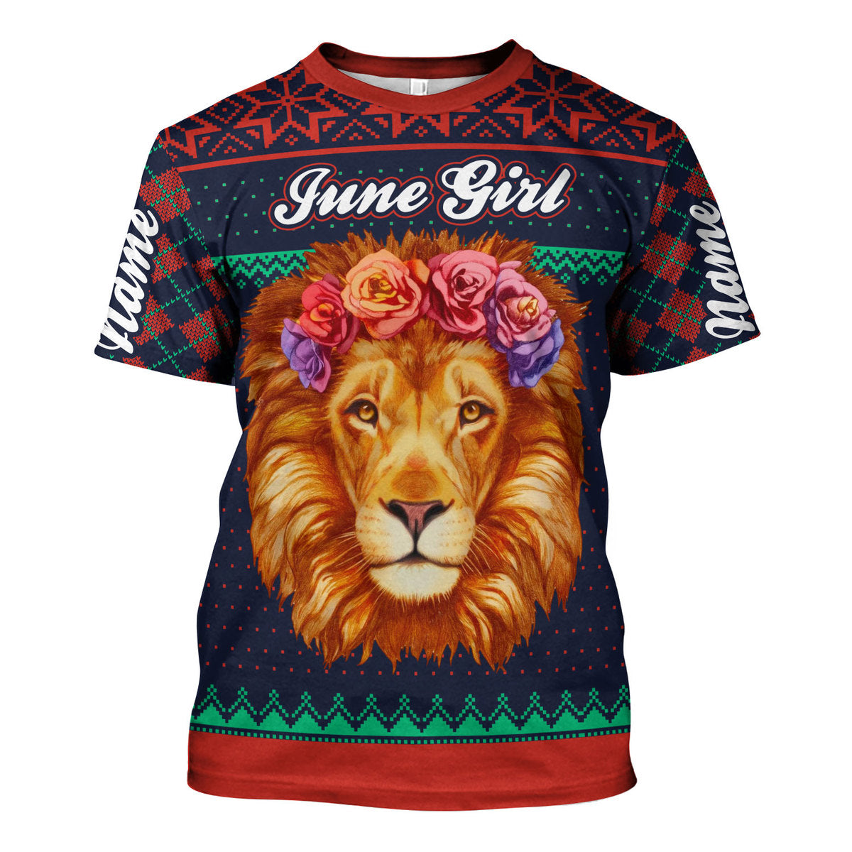 YMskins Personalized Tops June Girl All Over Printed