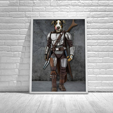 Customized Pet Poster - Bounty Hunter