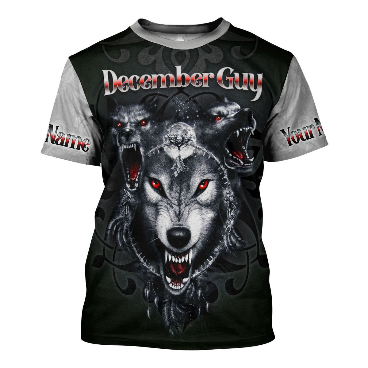 YMskins Personalized T-shirt December Guy All Over Printed