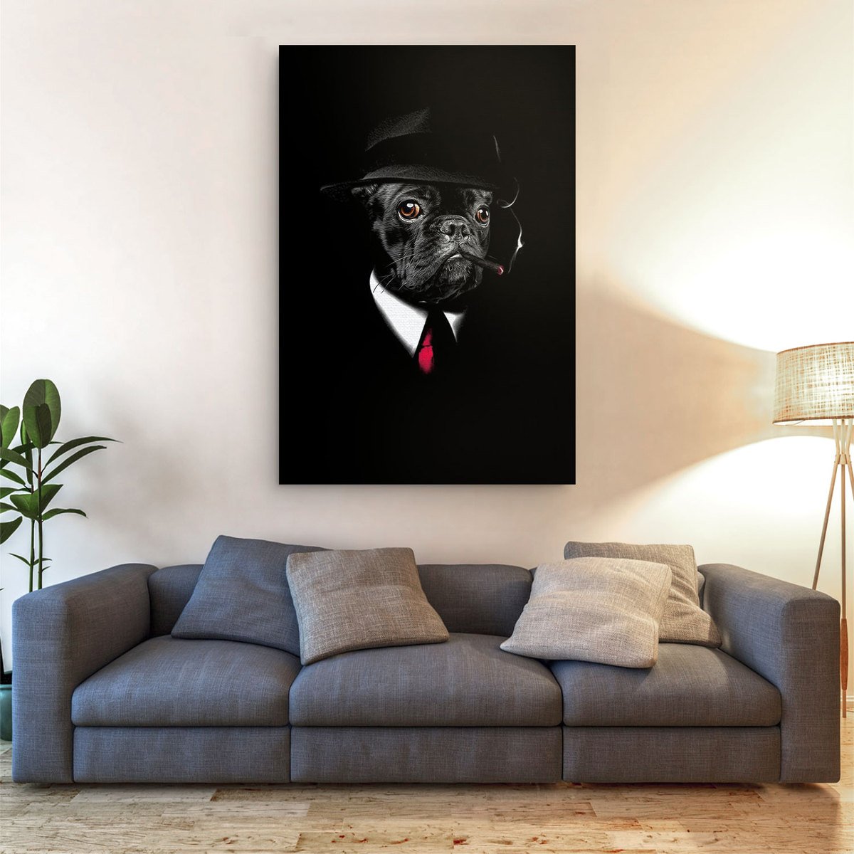Customized Pet Canvas - Mad Mafia
