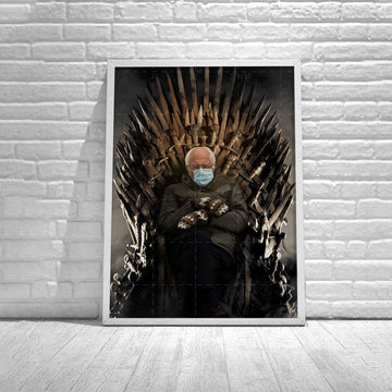 Bernie Meme Game of Thrones Poster
