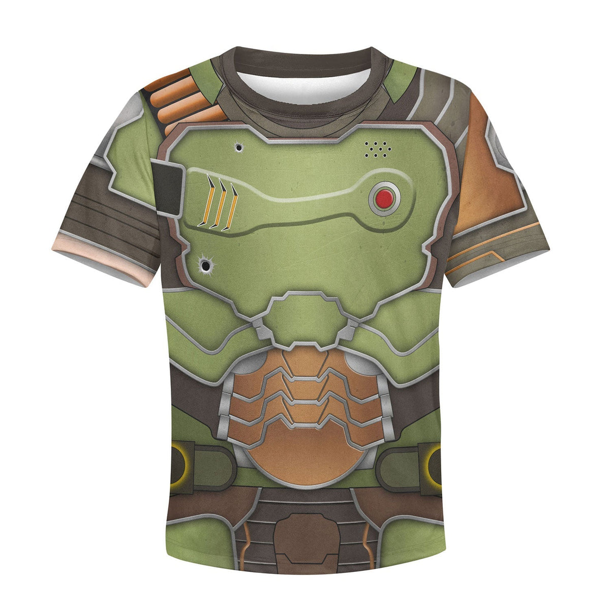 Doom slayer Costume Cosplay Kid Hoodie Sweatshirt T-Shirt