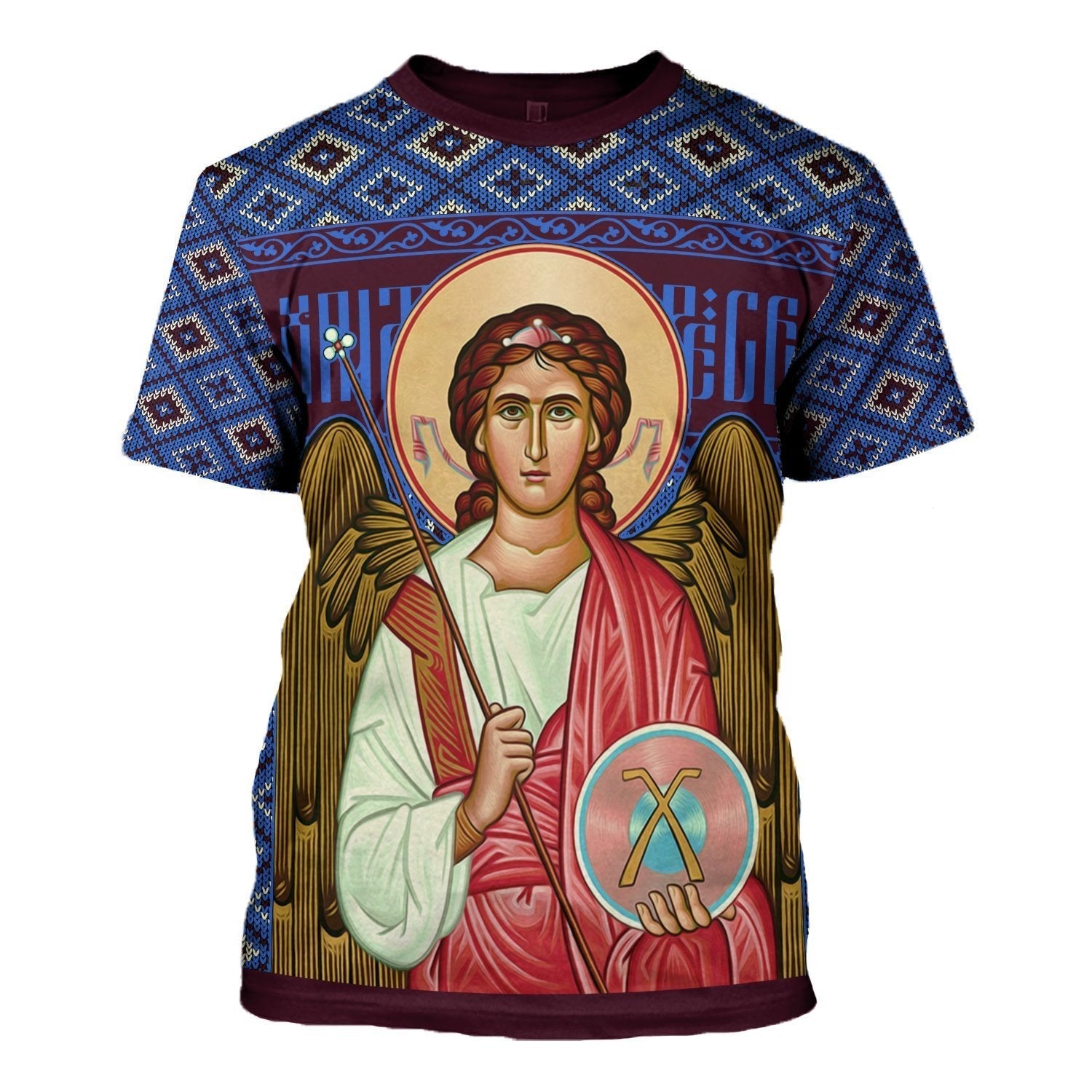YMskins Unisex Tops Pullover Sweatshirt St. Archangel Michael 3D Apparel