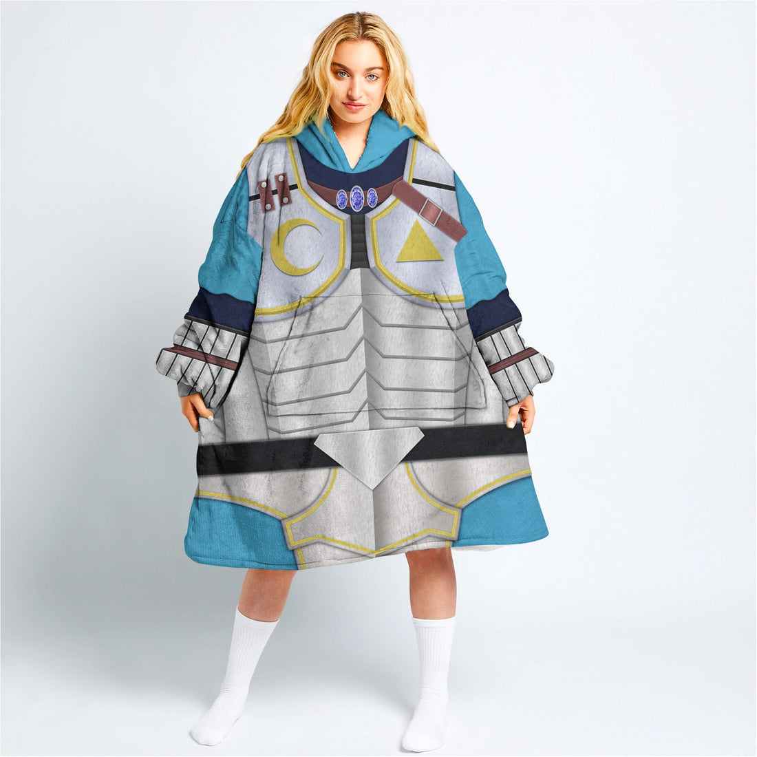 Fierce Deity Link Over Size Hoodie Fleece One Size