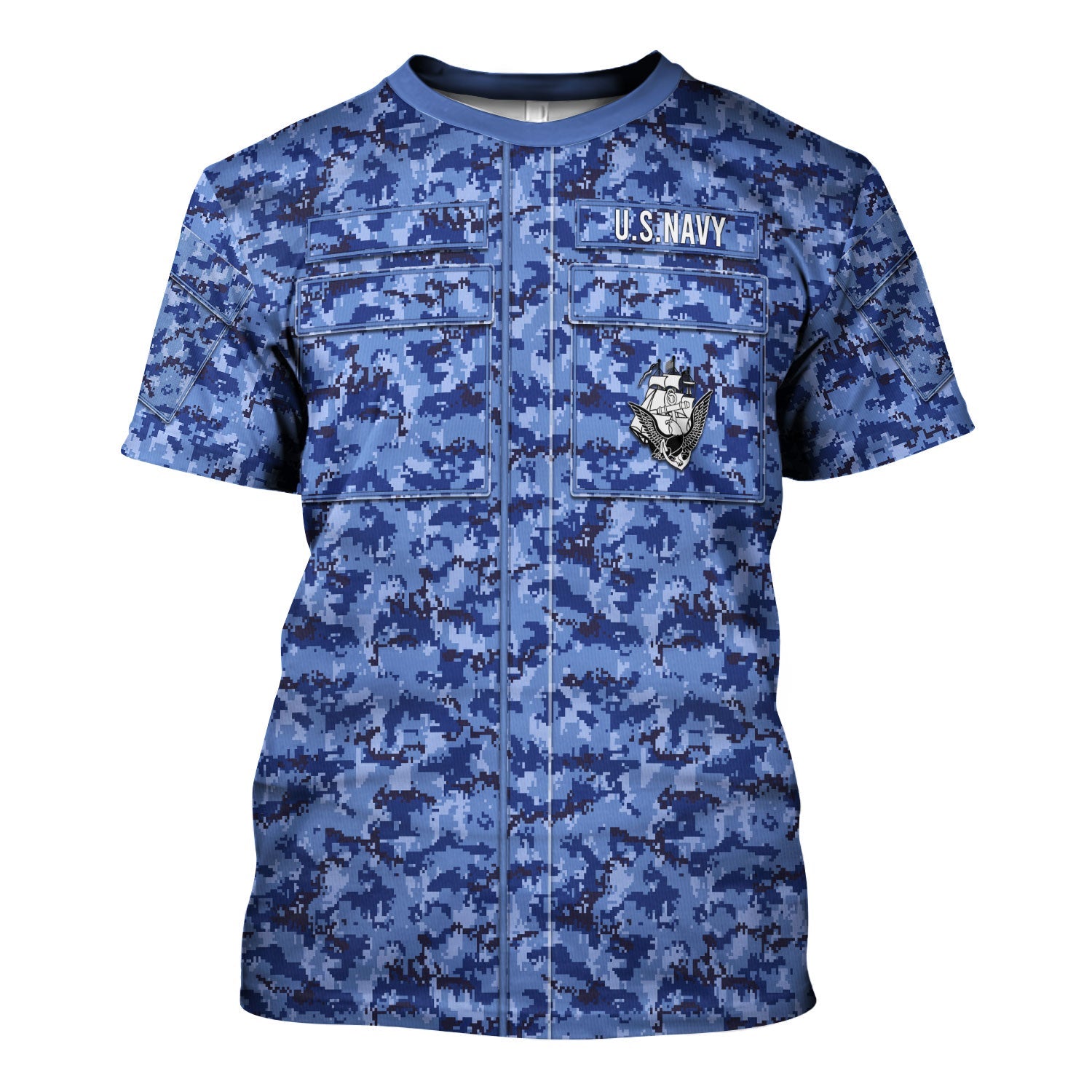 YMskins American Camo NWU (Navy Working Uniform) - "Blueberry" (2008–2019) Uniform Tracksuit