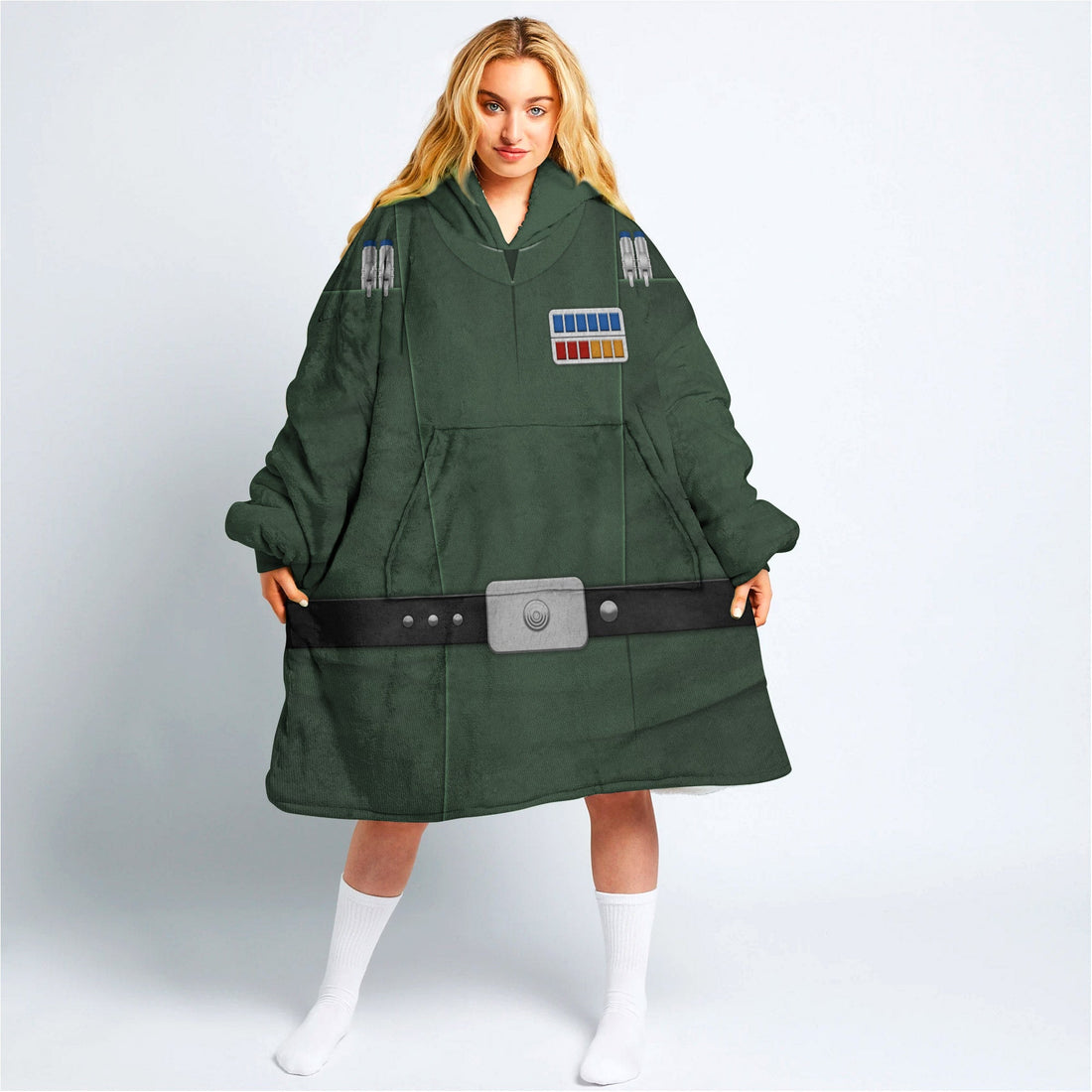 MakerHuman Tarkin Cosplay & Costume Over Size Hoodie Fleece One Size