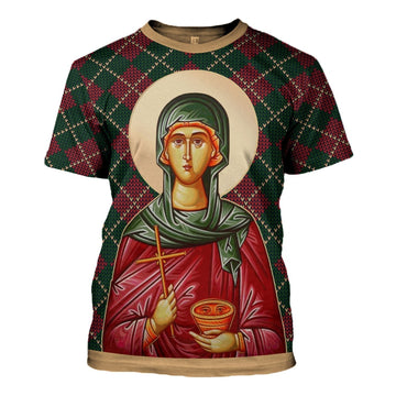YMskins Unisex T-shirt St. Paraskeve 3D Apparel