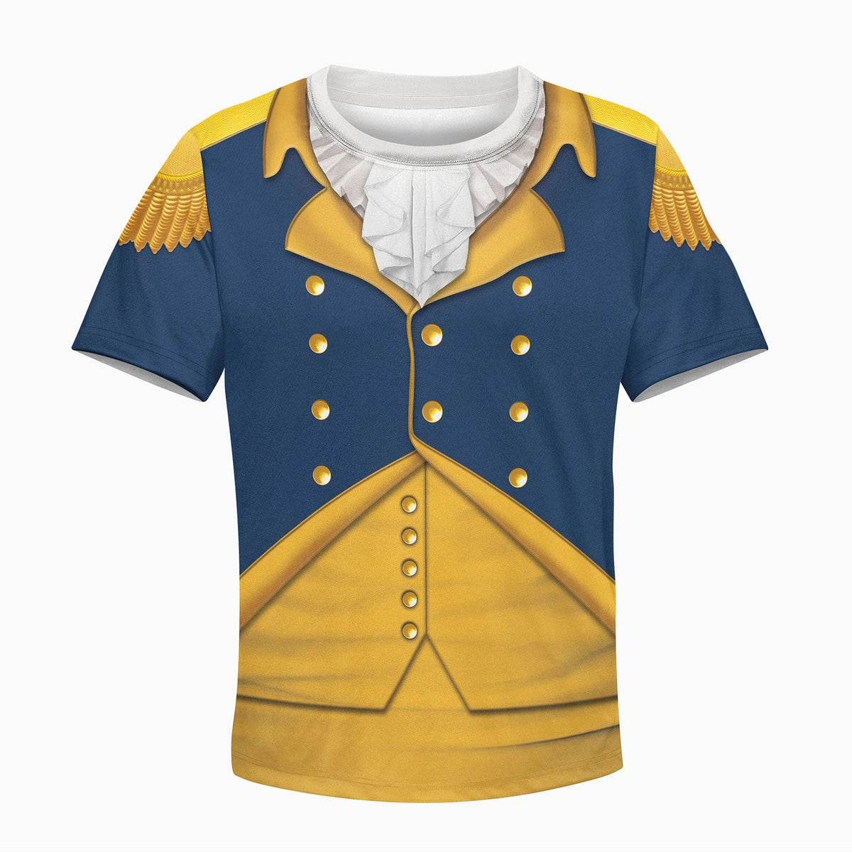 MakerHuman George Washington Costume Cosplay Hoodie Sweatshirt T-Shirt Zip Hoodie & Sweatpants for Kids