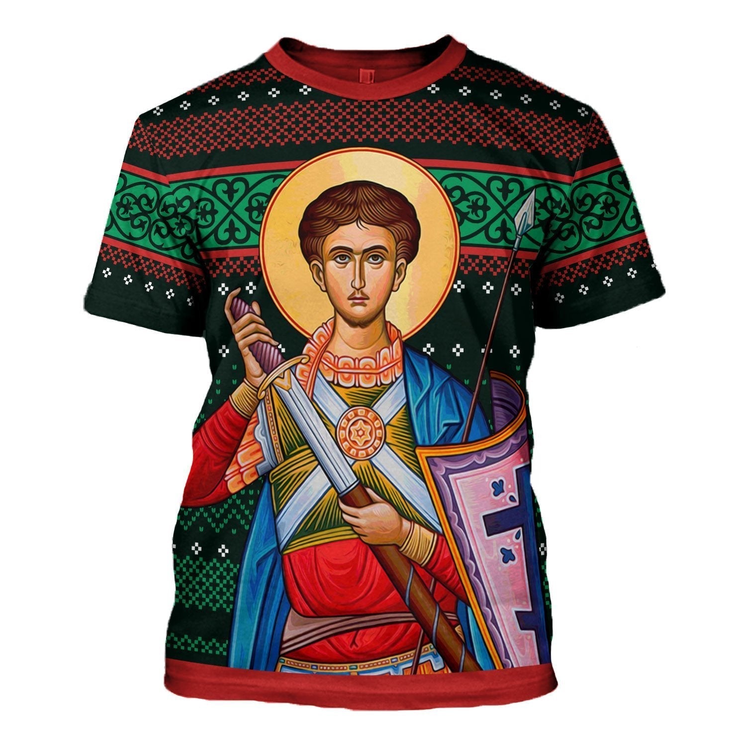 YMskins Unisex T-shirt St. Dimitri 3D Apparel