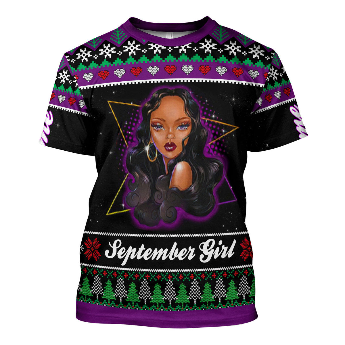 YMskins Personalized Tops September Girl All Over Printed