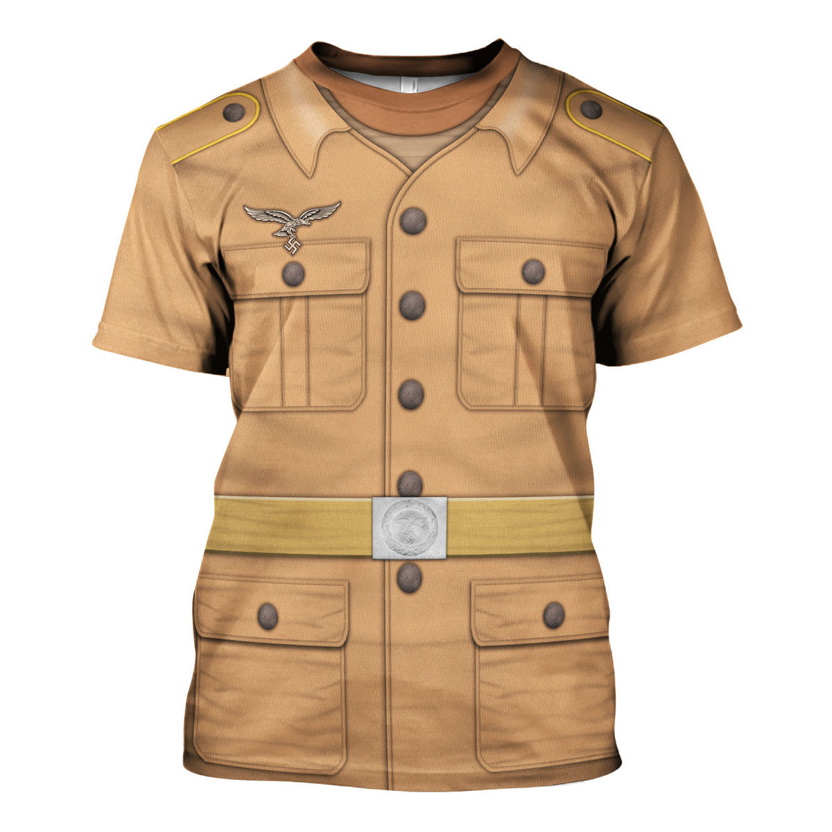 YMskins Luftwaffe Tropical Uniform- Private- Basic Uniform Costume Hoodie Sweatshirt T-Shirt Tracksuit Historical American-Inspired Apparel