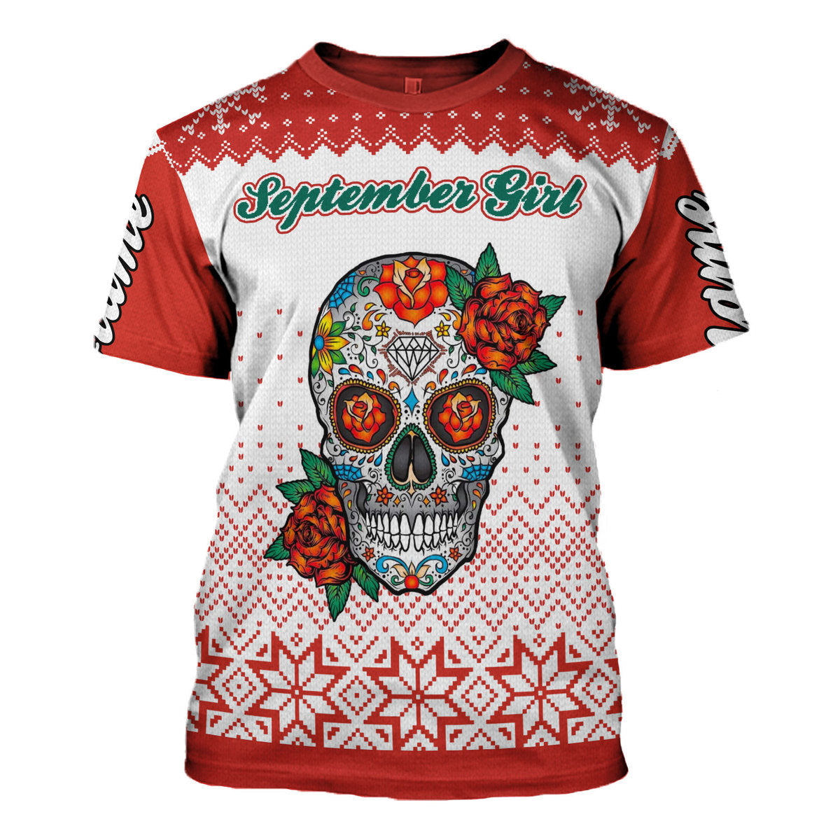 YMskins Personalized Tops September Girl All Over Printed