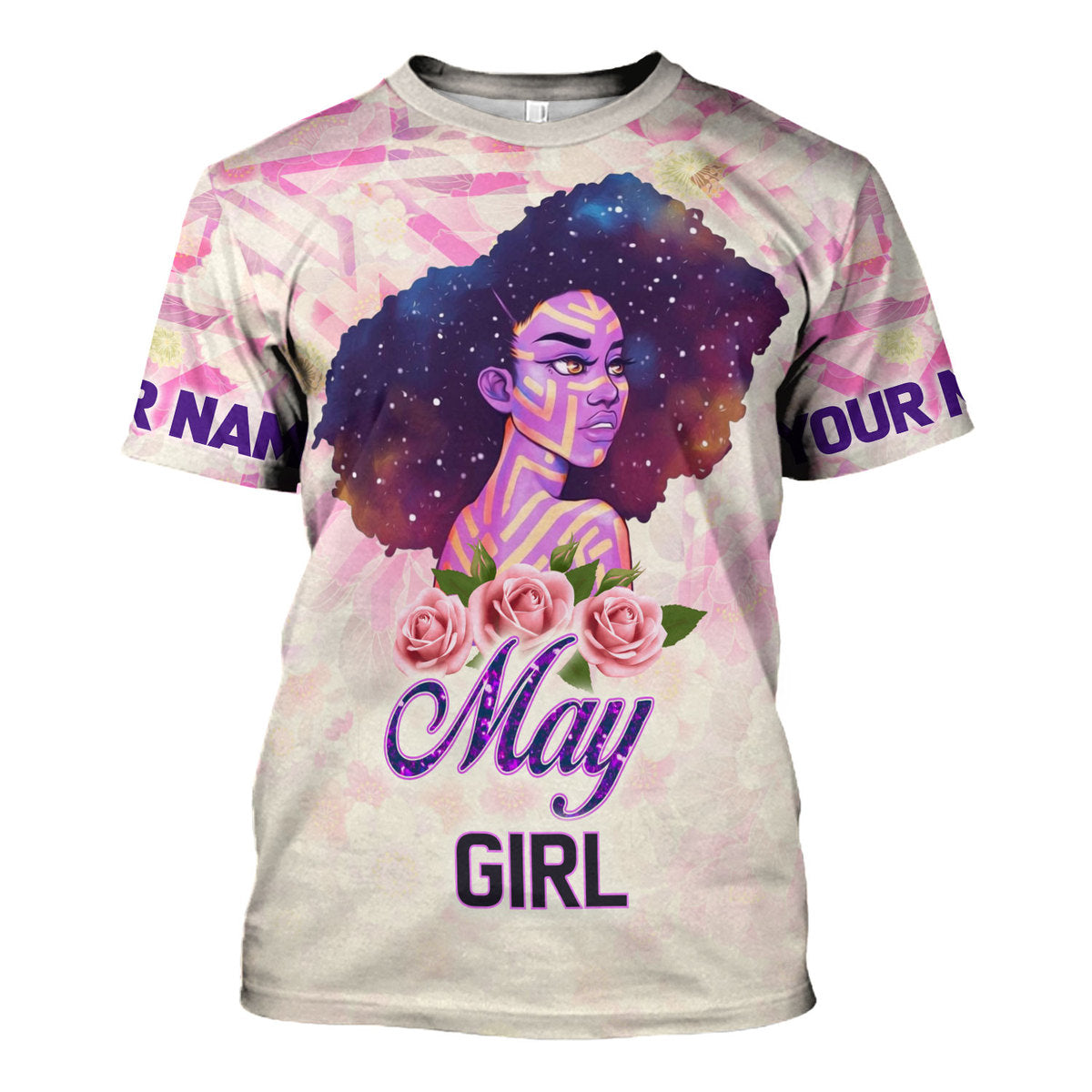 YMskins Personalized Tops May Girl All Over Printed