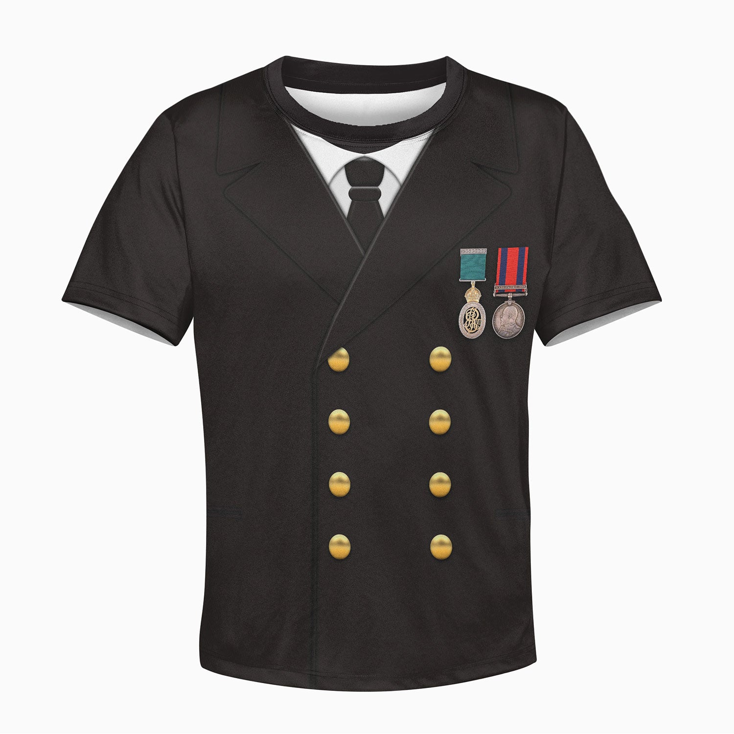 Titanic Captain Kid Outfits Costume Hoodie Sweatshirt T-Shirt Sweatpants Tracksuit