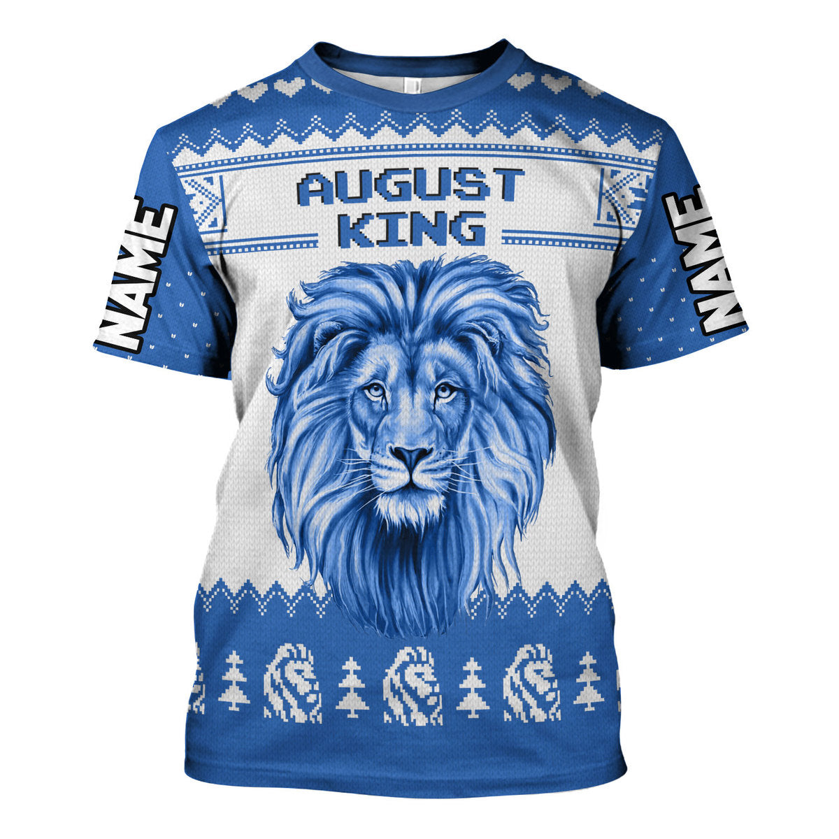 YMskins Personalized T-shirt August Guy All Over Printed