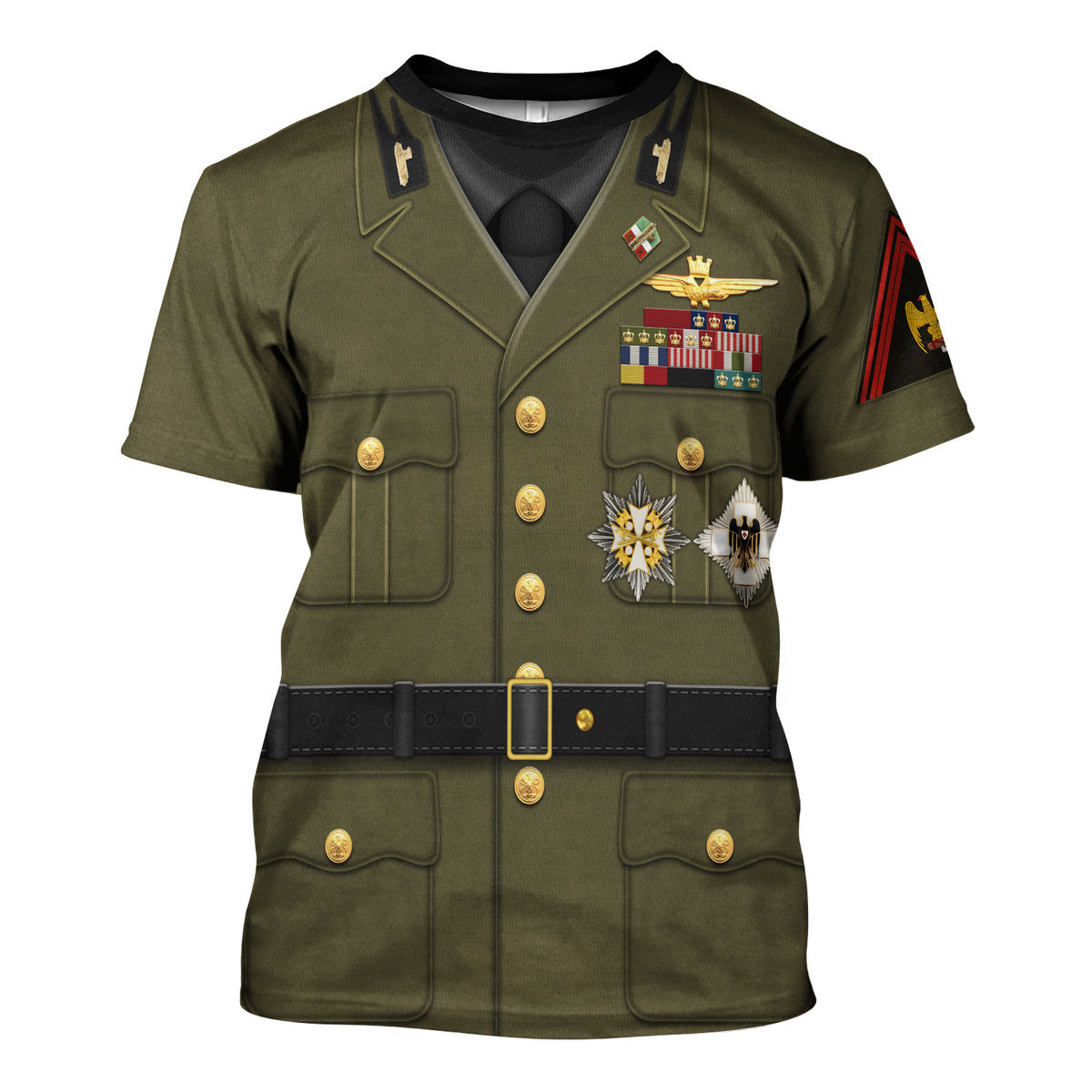 YMskins Benito Mussolini Costume Hoodie Sweatshirt T-Shirt Tracksuit