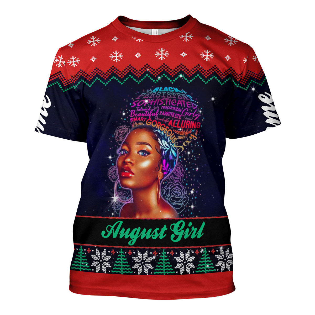 YMskins Personalized Tops August Girl  All Over Printed