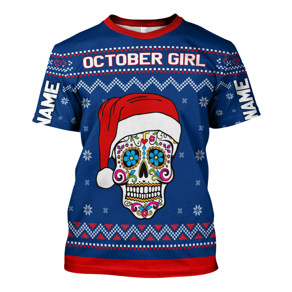 YMskins Personalized Tops October Girl I Am Who I Am All Over Printed