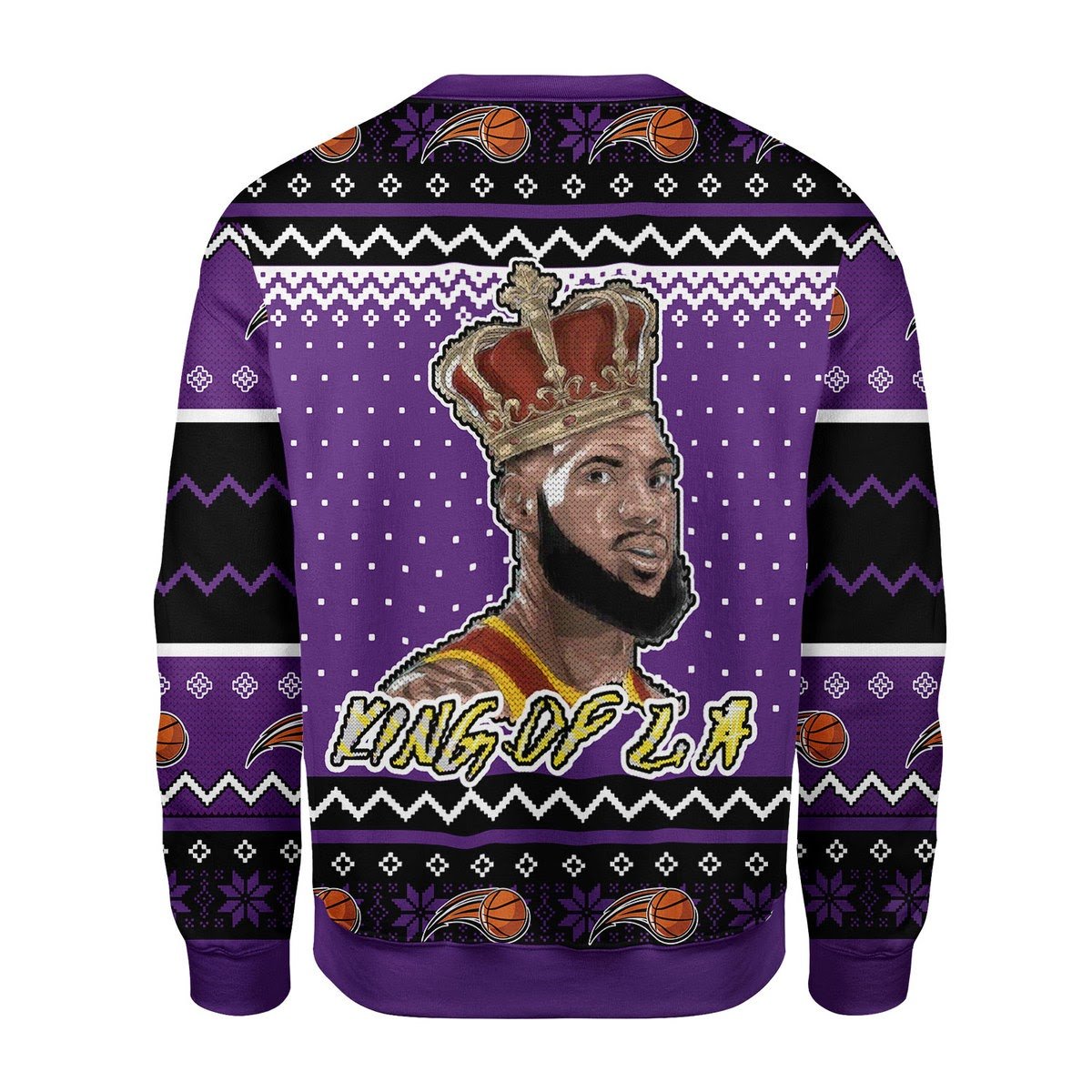 YMskins Christmas Sweater King Of LA 3D Apparel