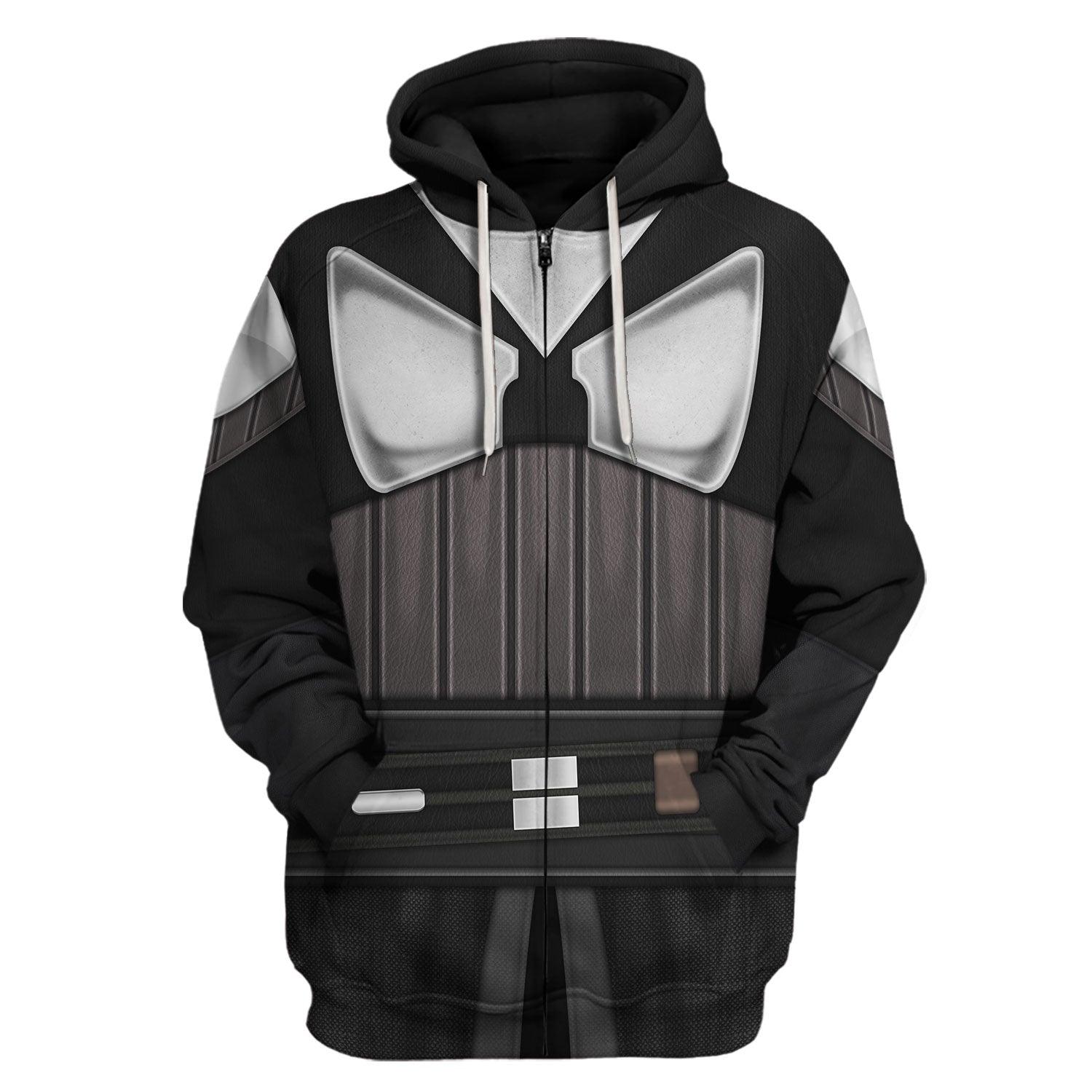 Gearhomie Sith Acolyte Armor Costume Hoodie Sweatshirt T-Shirt Sweatpants - Gearhomie.com
