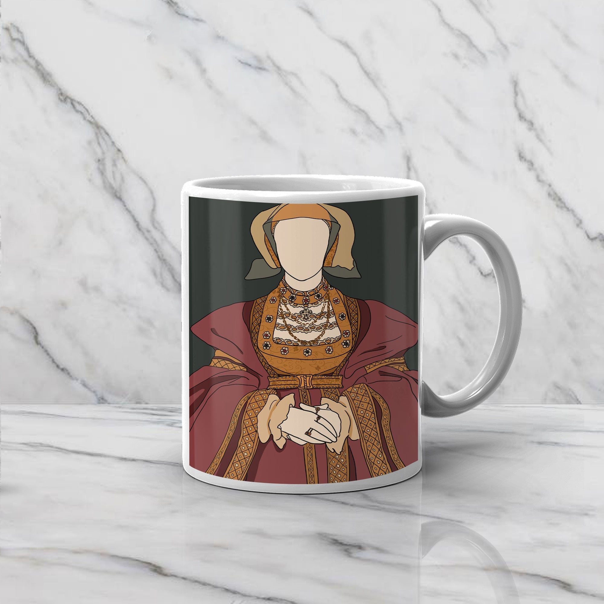 Anne Of Cleves Drawing Mug