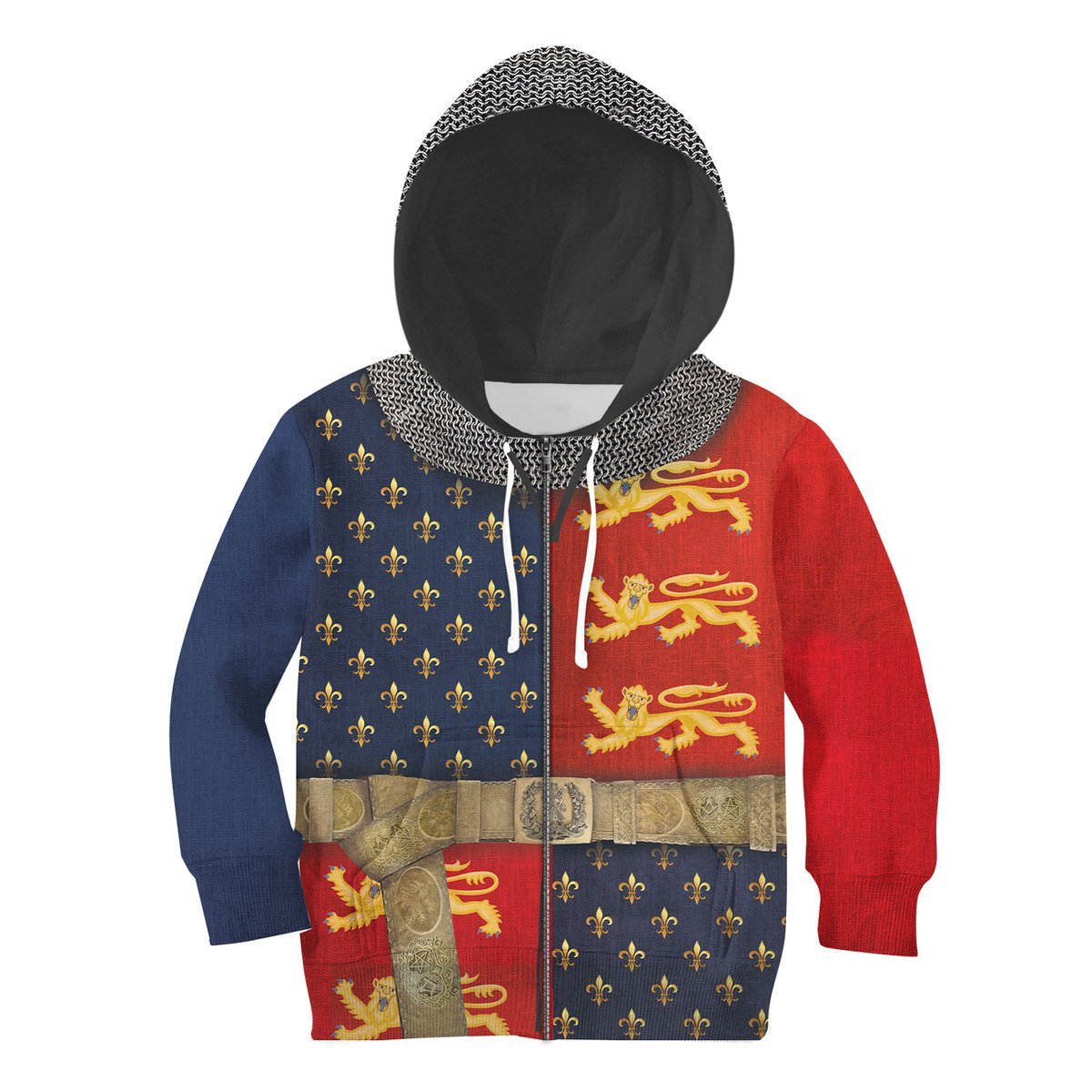 Qm844 Henry V Of England Kid Hoodie / Toddler 2T