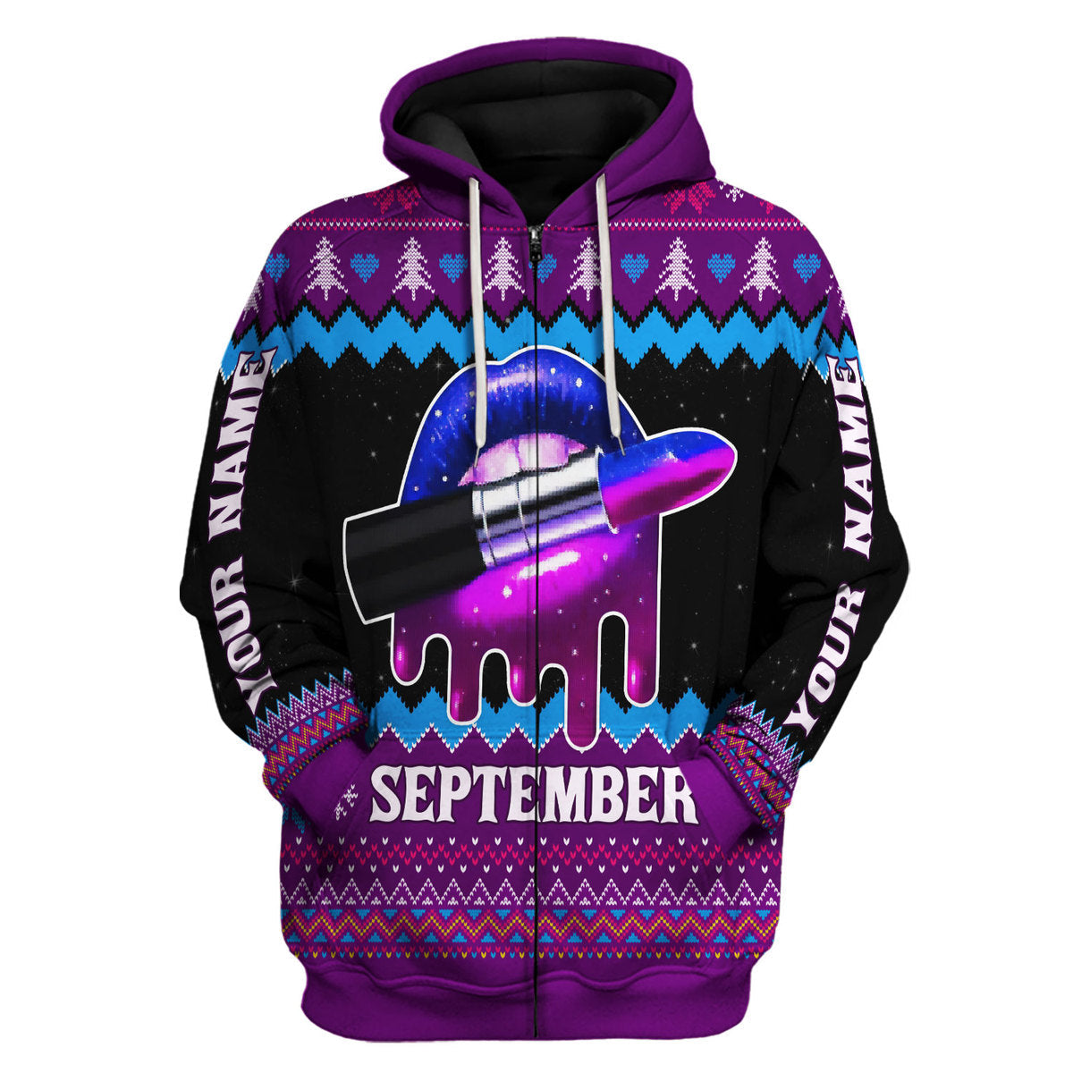YMskins Personalized Tops September Girl All Over Printed