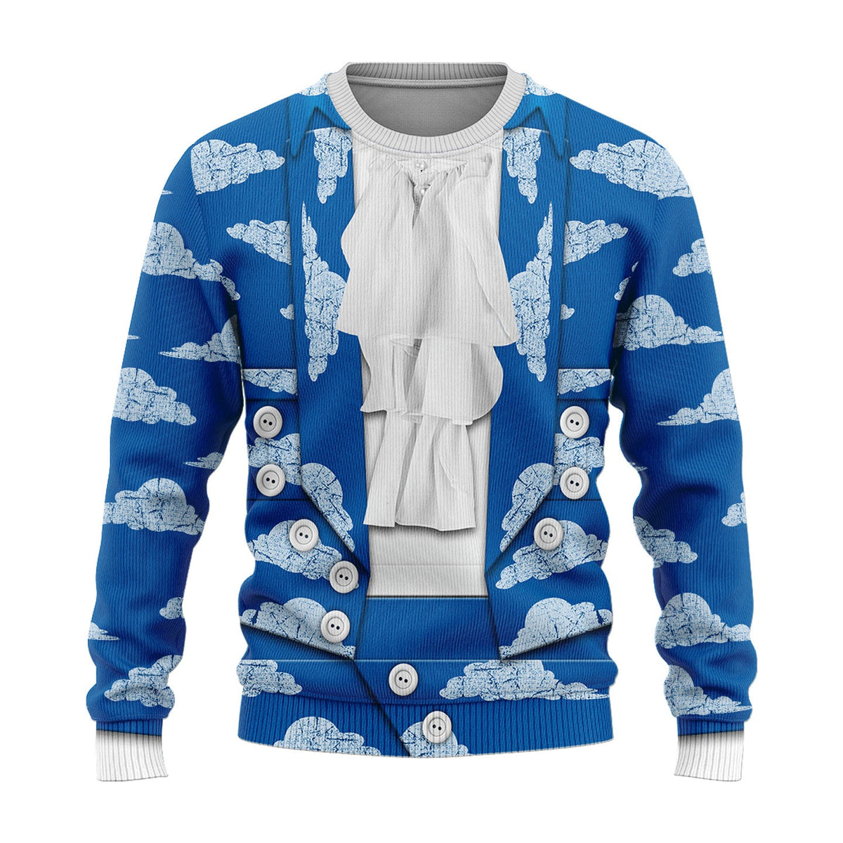 Prince  Cloud Christmas Wool Sweater