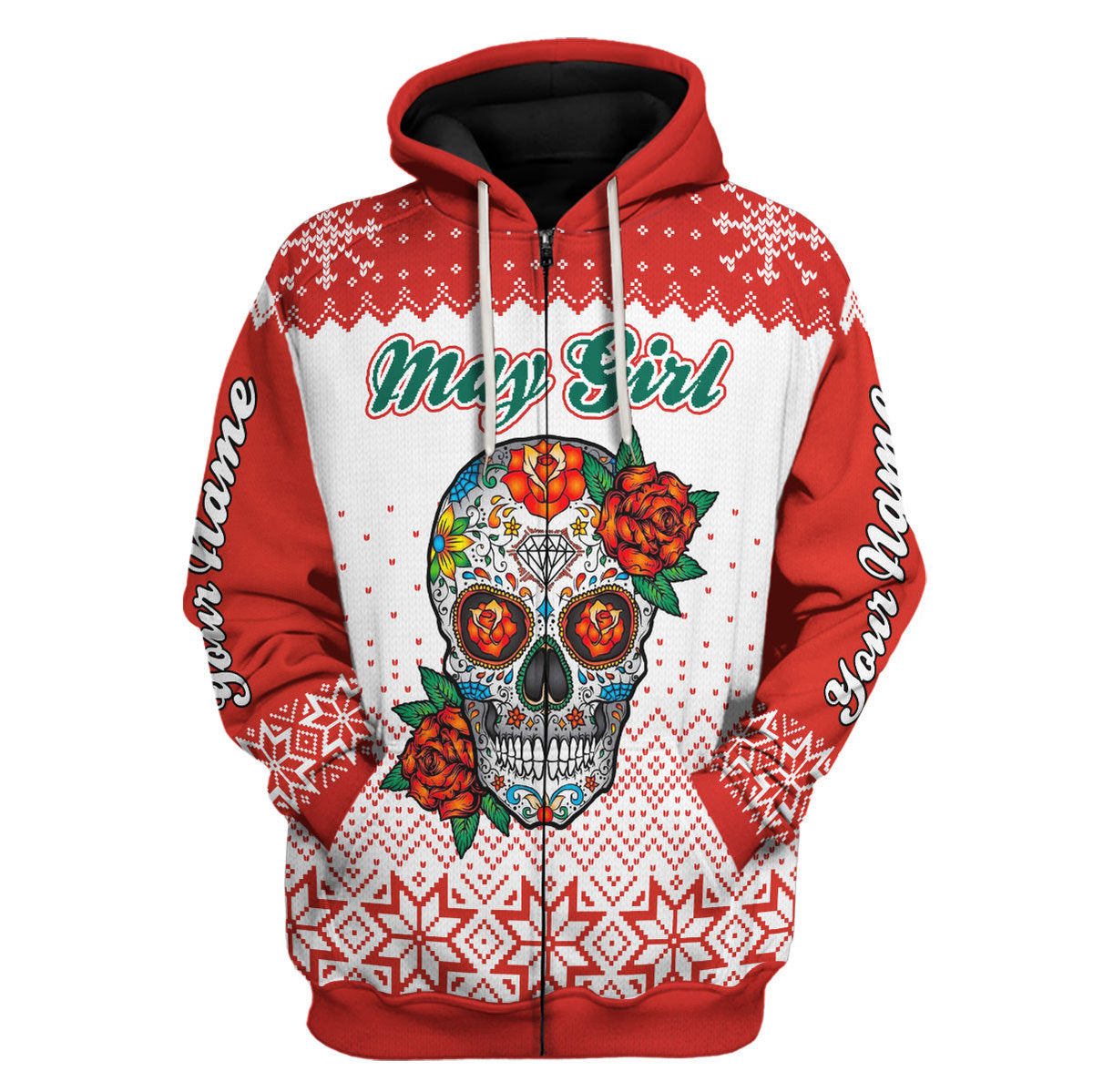 YMskins Personalized Tops May Girl All Over Printed