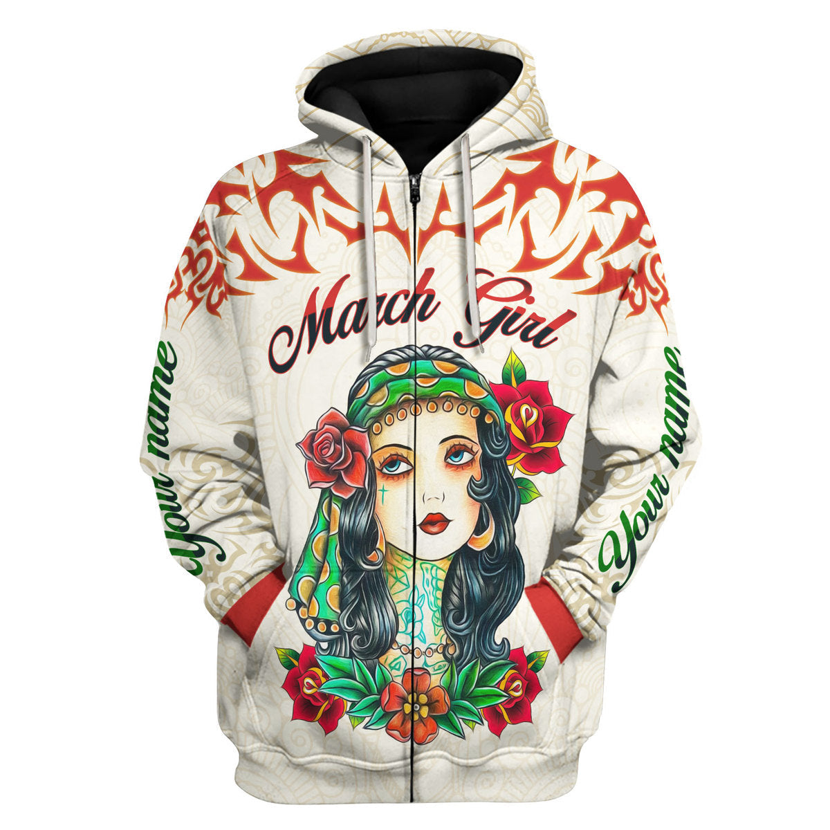 YMskins Personalized Tops March Girl I Do What I Want All Over Printed