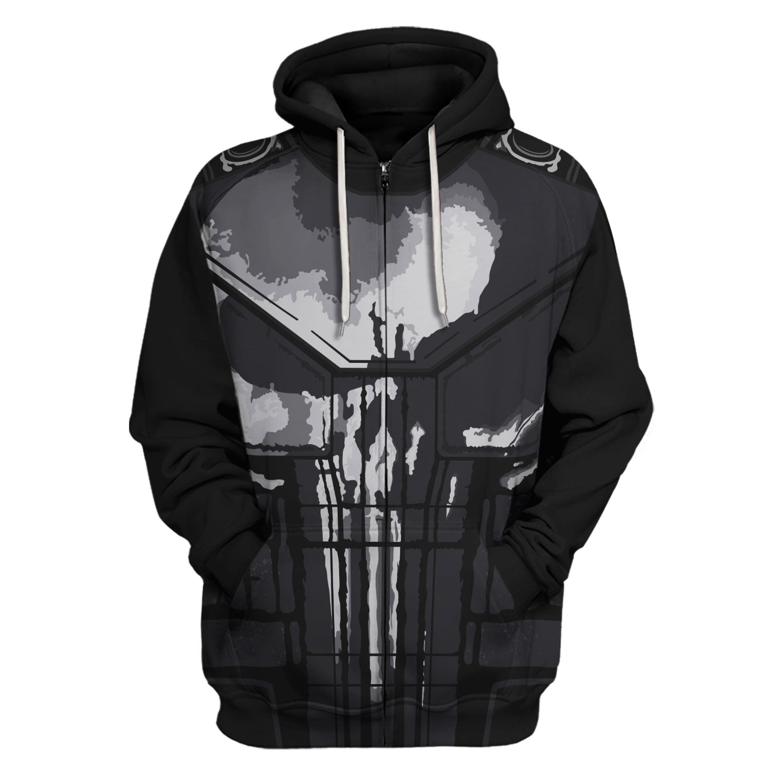 YMskins The Punisher Costume Hoodie Sweatshirt T-Shirt Sweatpants