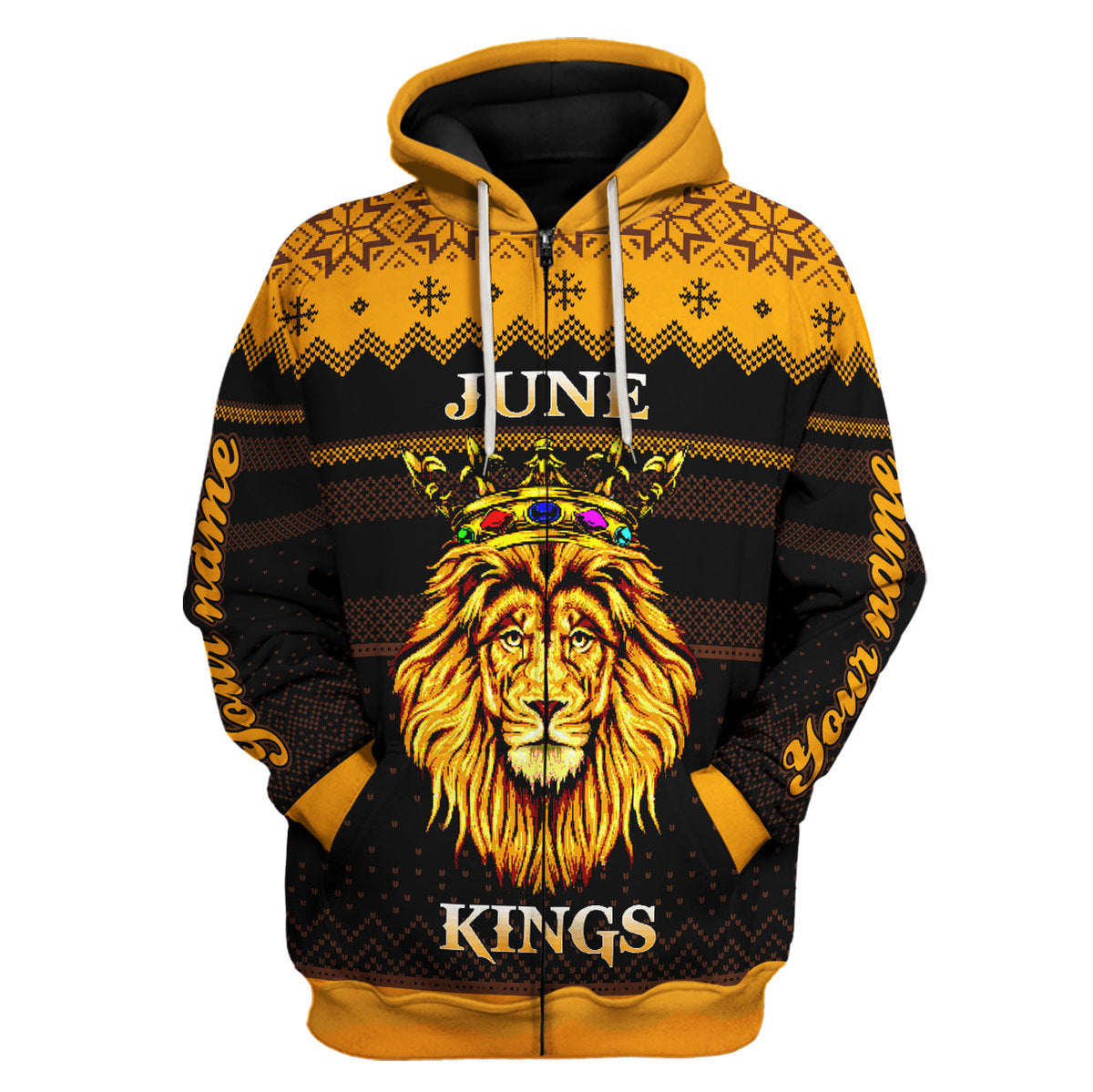 YMskins Personalized Tops June Guy Kings Are Born In June All Over Printed