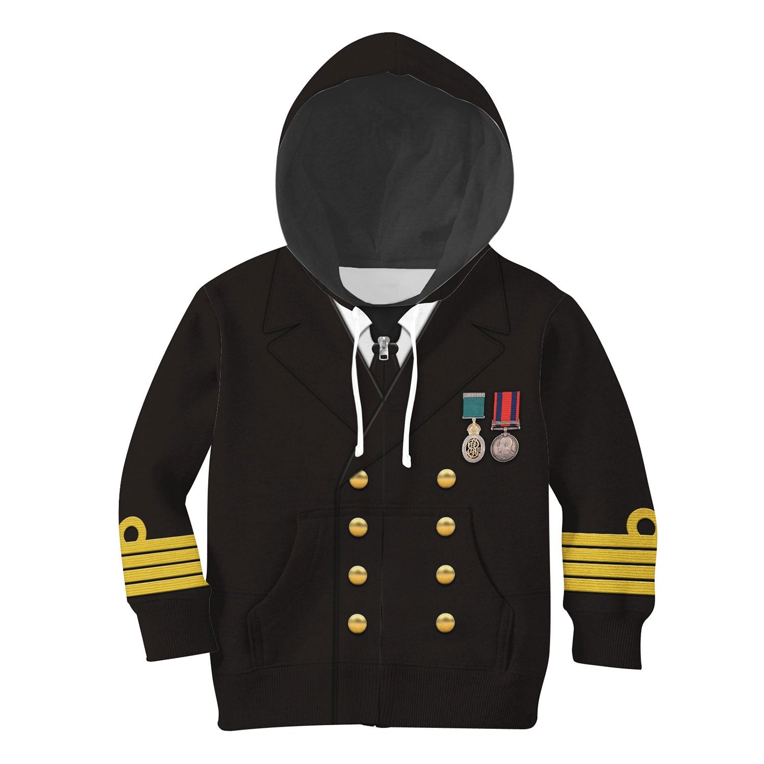 Titanic Captain Kid Outfits Costume Hoodie Sweatshirt T-Shirt Sweatpants Tracksuit