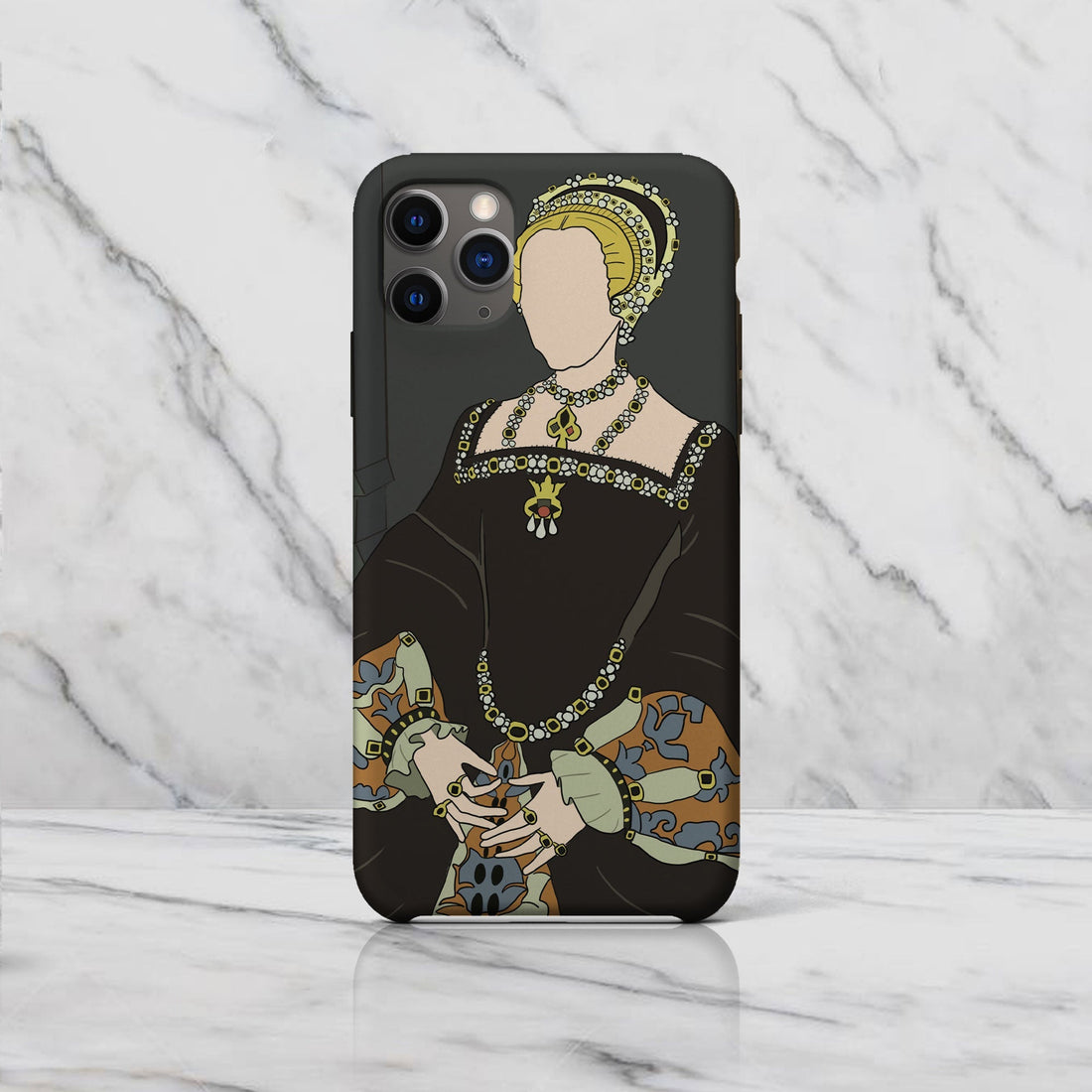 Katherine Parr - Drawing Phone Case