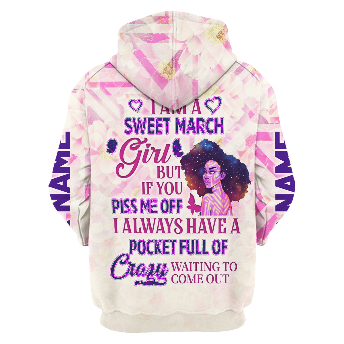 YMskins Personalized Tops March Girl All Over Printed