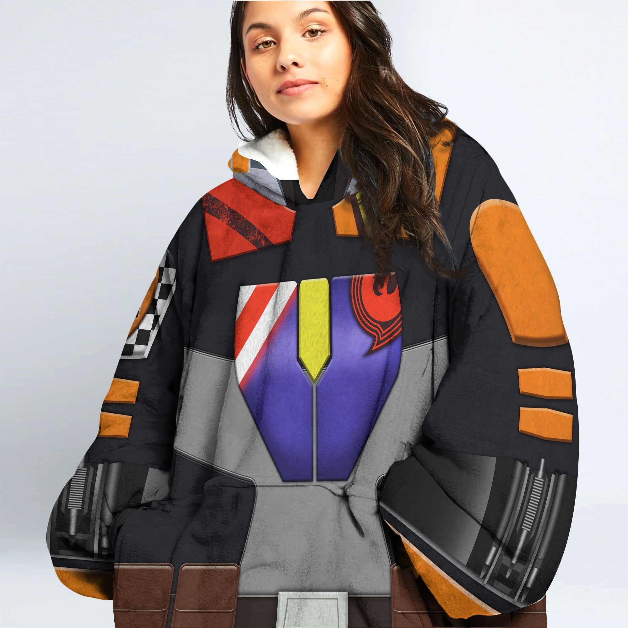 MakerHuman Sabine Wren Cosplay & Costume Over Size Hoodie Fleece One Size