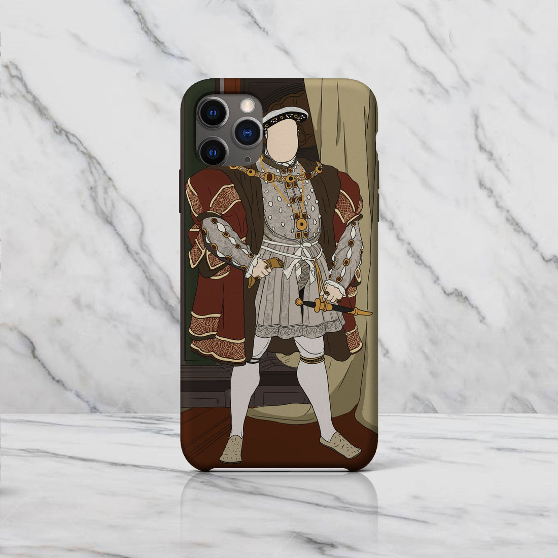 Henry VII Of England - Drawing Phone Case