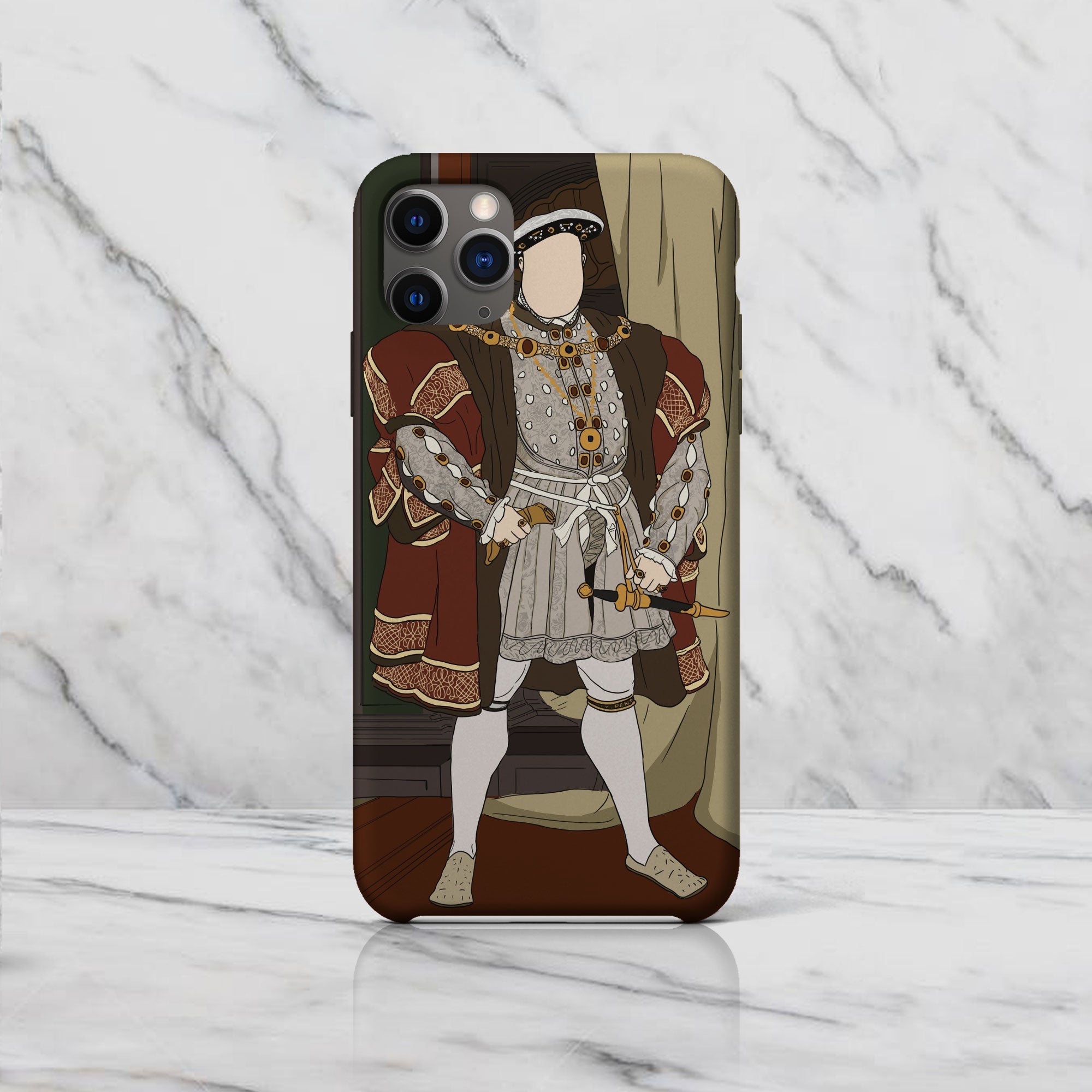 Henry VII Of England - Drawing Phone Case