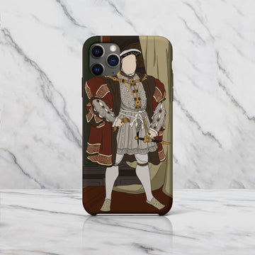 Henry VII Of England - Drawing Phone Case