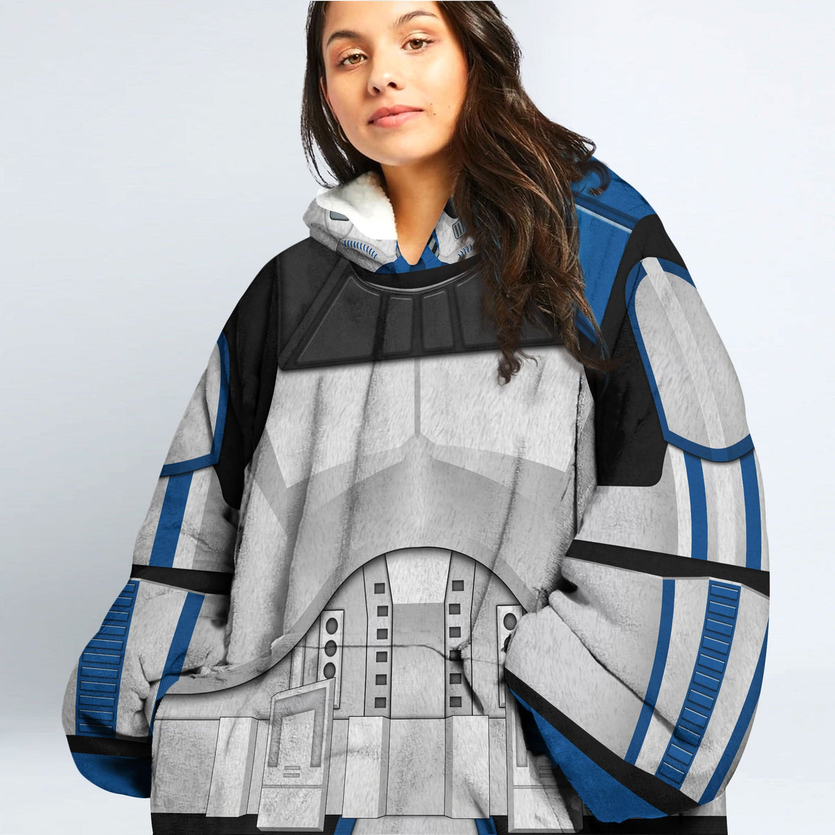 MakerHuman Captain Rex Cosplay & Costume Over Size Hoodie Fleece One Size