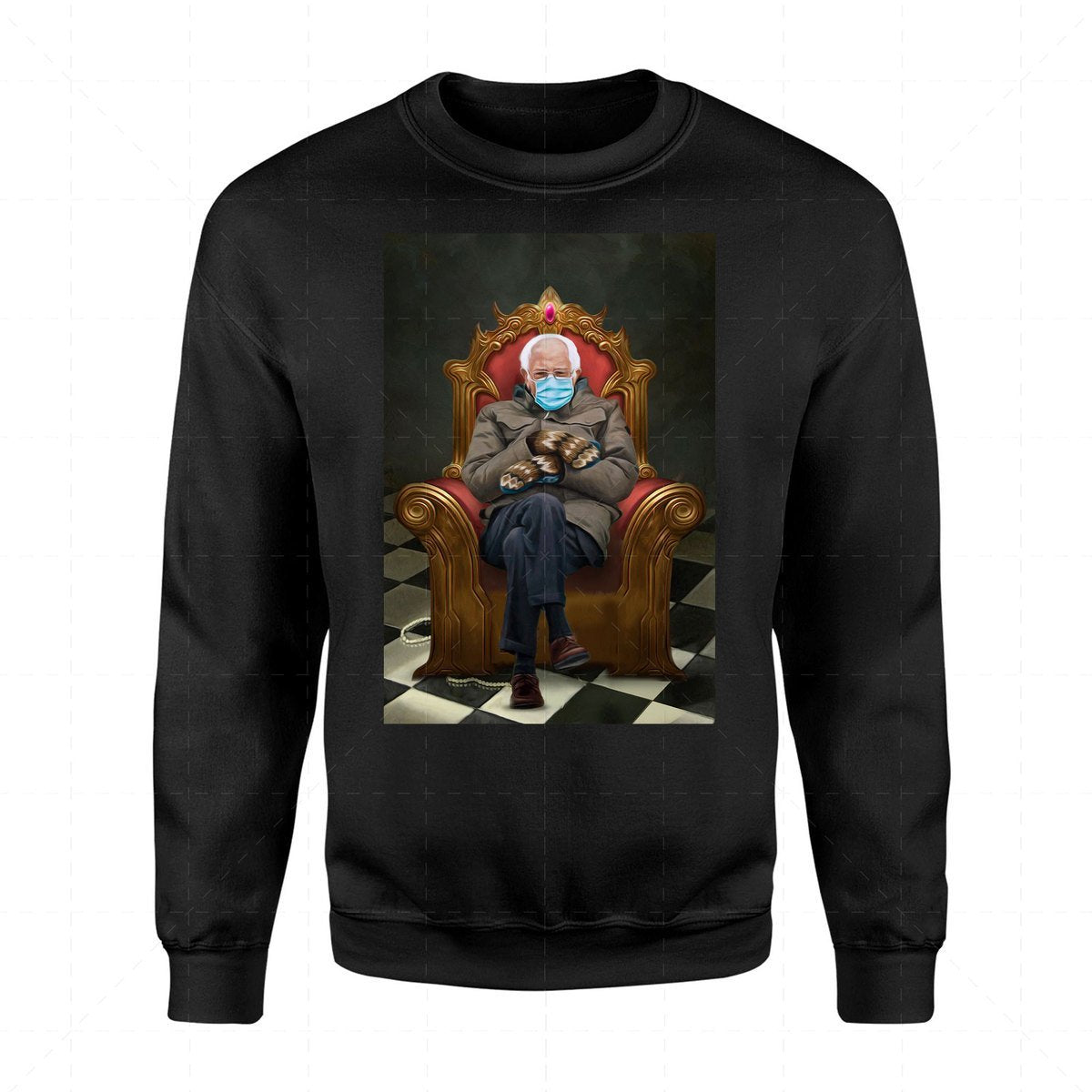Bernie Meme 2D Sweatshirt