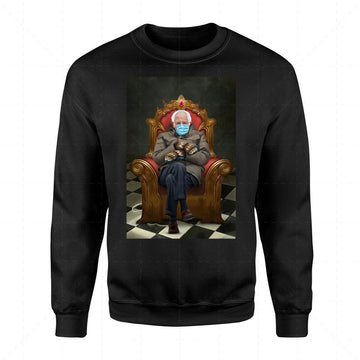 Bernie Meme 2D Sweatshirt