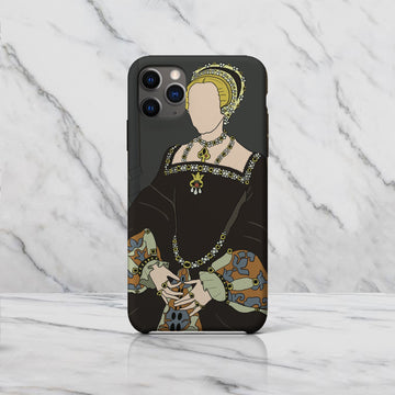 Katherine Parr - Drawing Phone Case