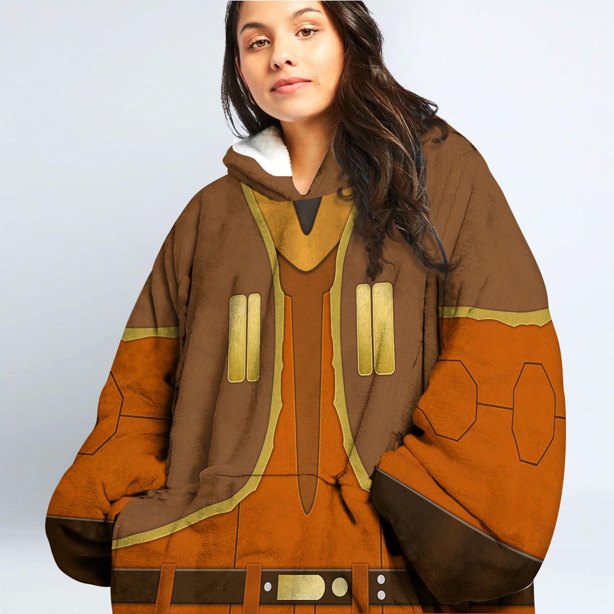 MakerHuman Ezra Bridger's Cosplay & Costume Over Size Hoodie Fleece One Size