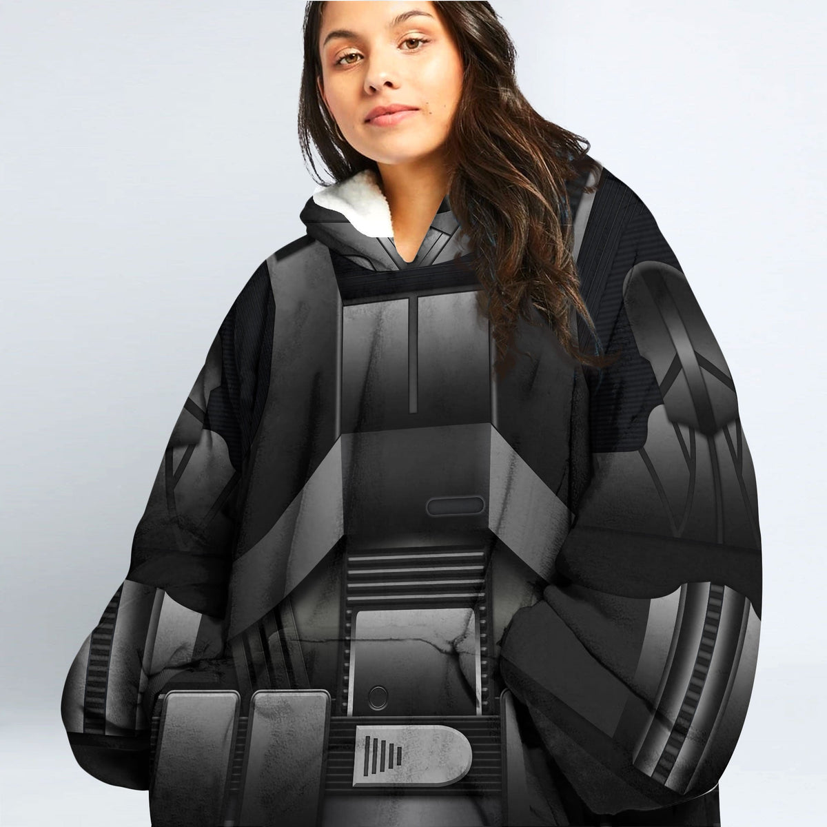 MakerHuman Death Troopers Cosplay & Costume Over Size Hoodie Fleece One Size