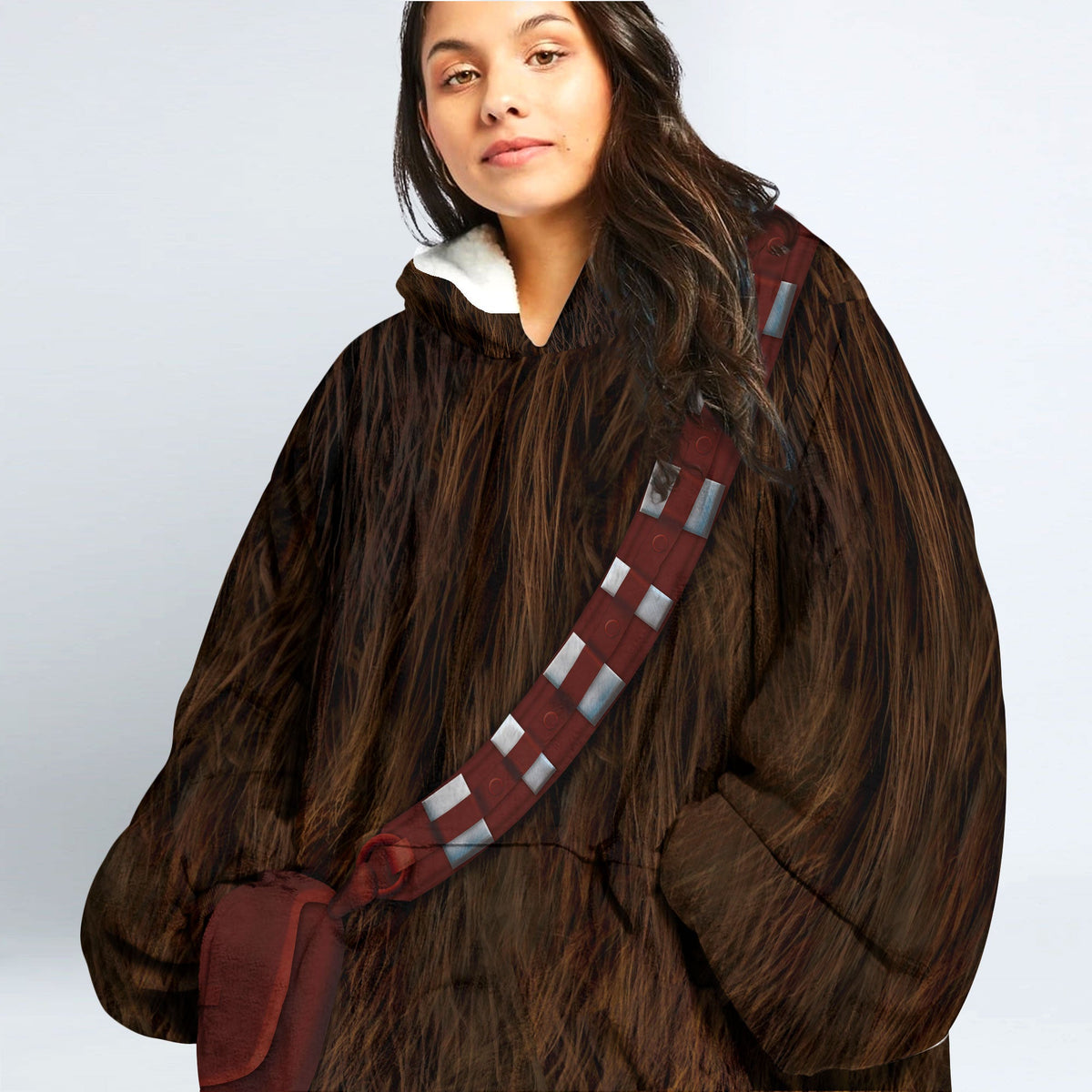 MakerHuman Chewbacca Cosplay & Costume Over Size Hoodie Fleece One Size