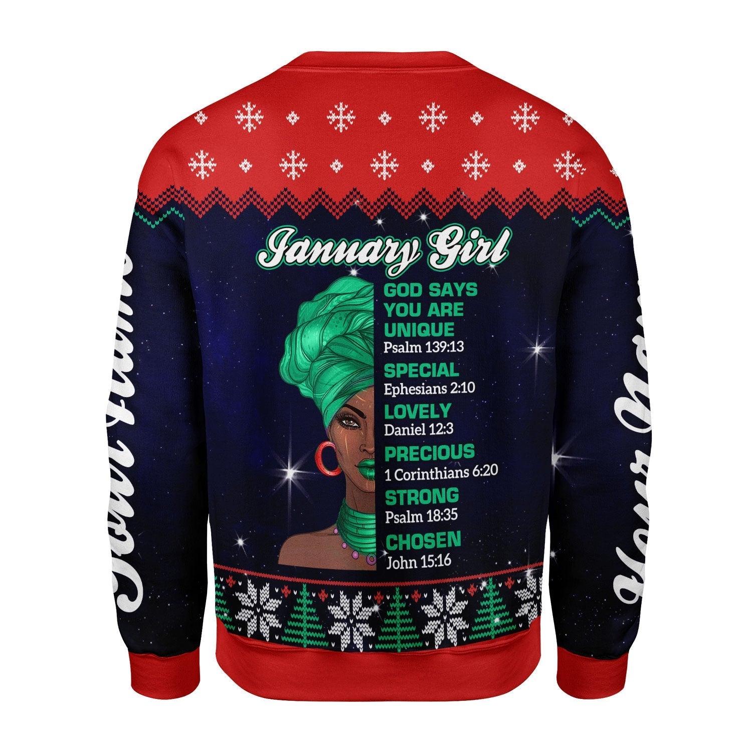 YMskins Personalized Tops January Girl All Over Printed